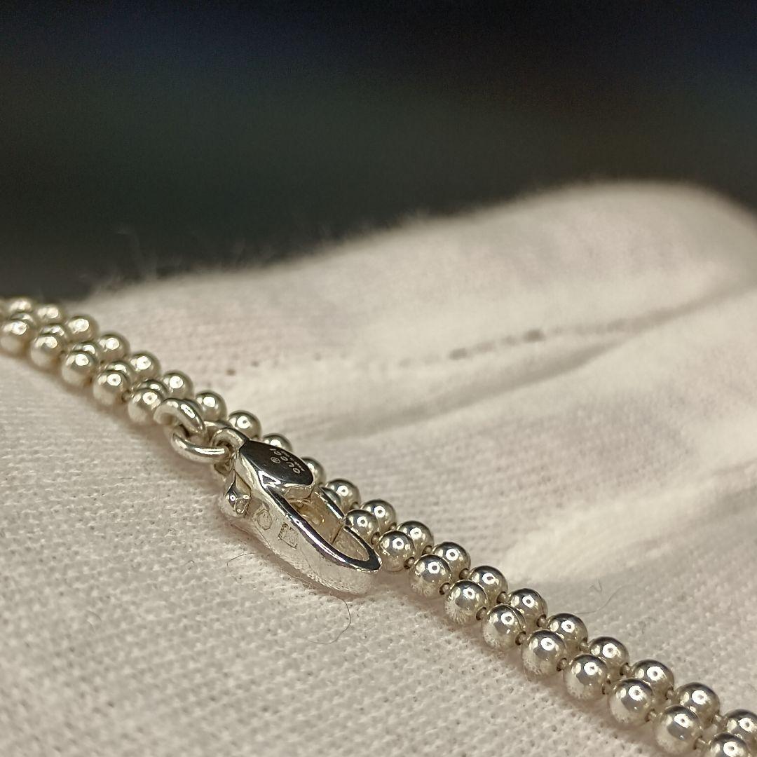 GUCCI ボールチェーン 50cm 2mm幅 SILVER925 ユニセックス