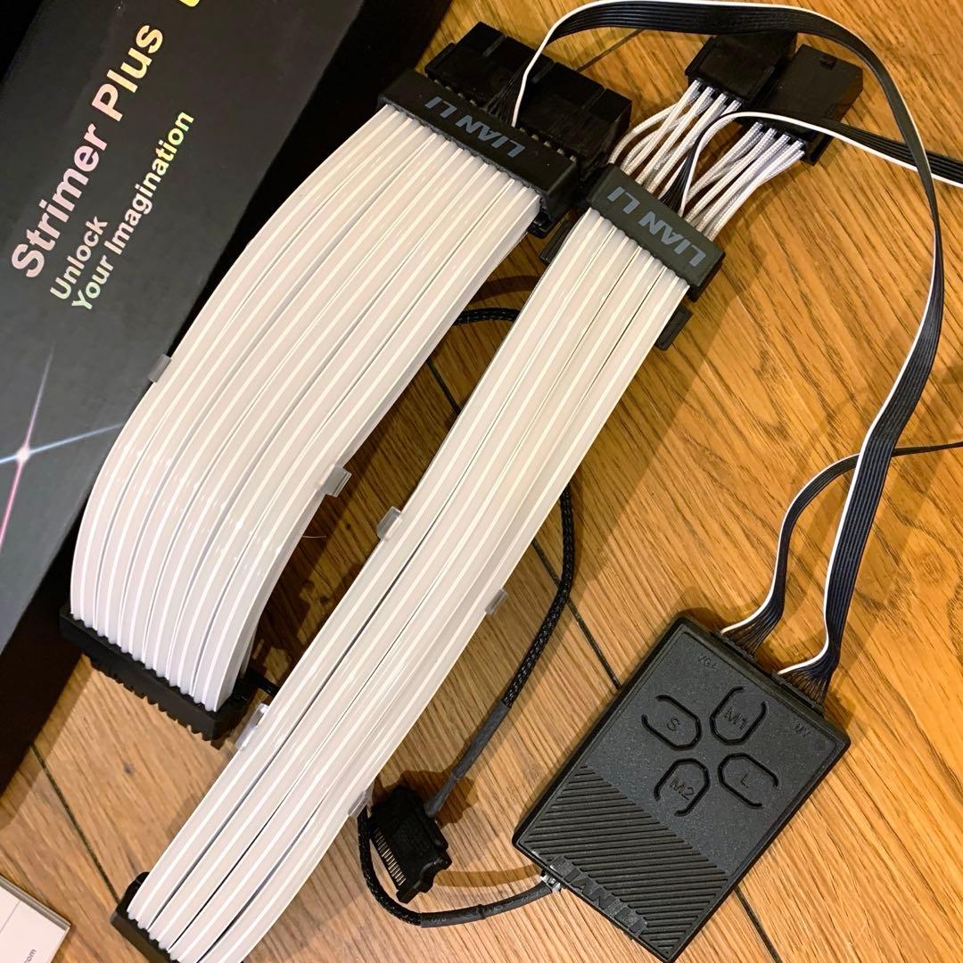 値下 Lian Li STRIMER PLUS 24pinと8pinセット
