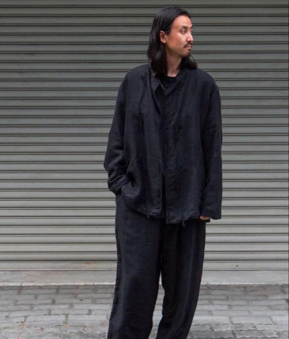 comoli 起毛リネンスタンドカラージャケット　24aw size1