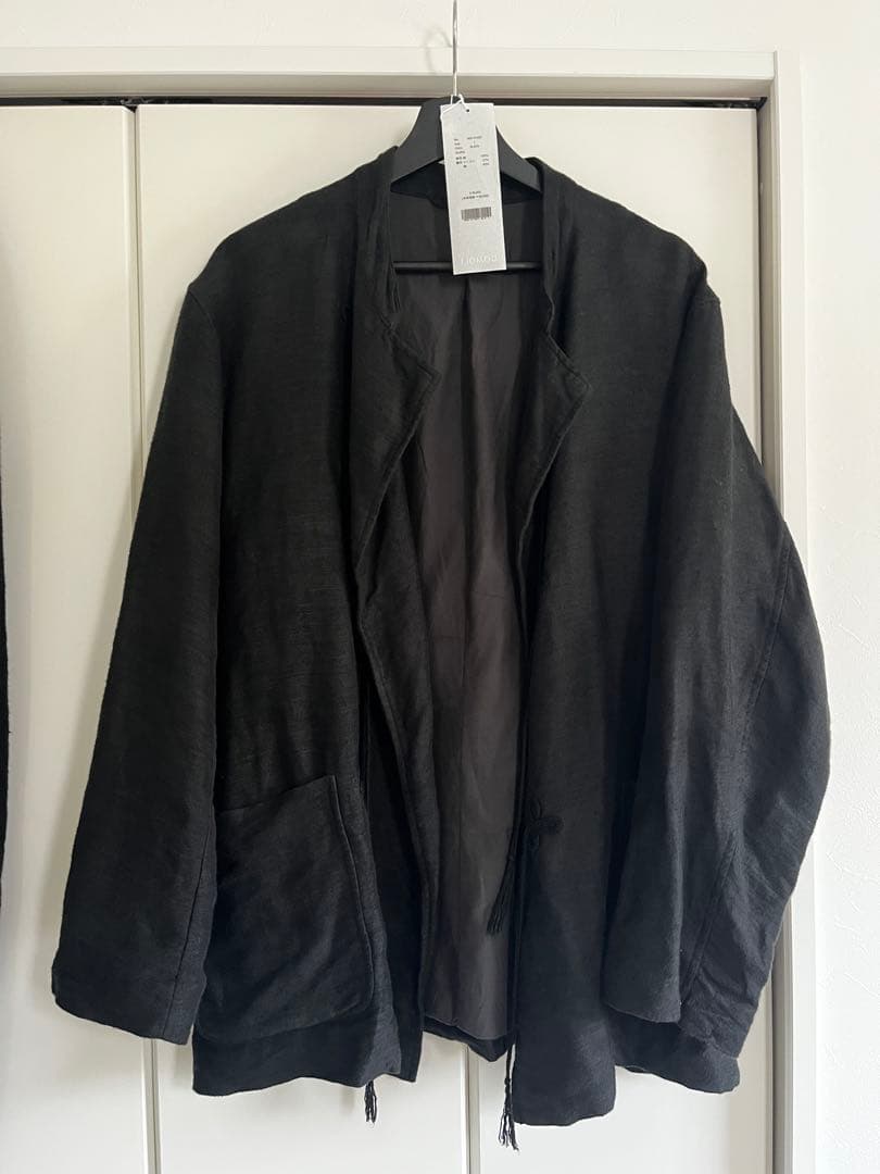 comoli 起毛リネンスタンドカラージャケット　24aw size1