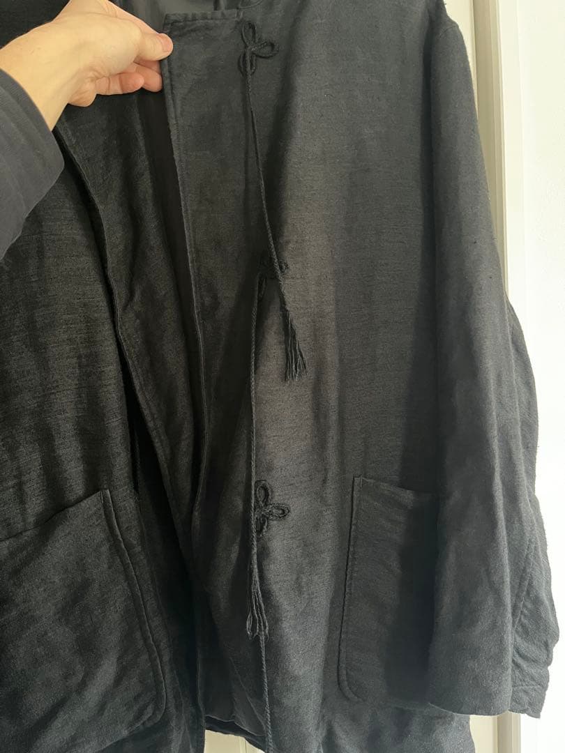 comoli 起毛リネンスタンドカラージャケット　24aw size1