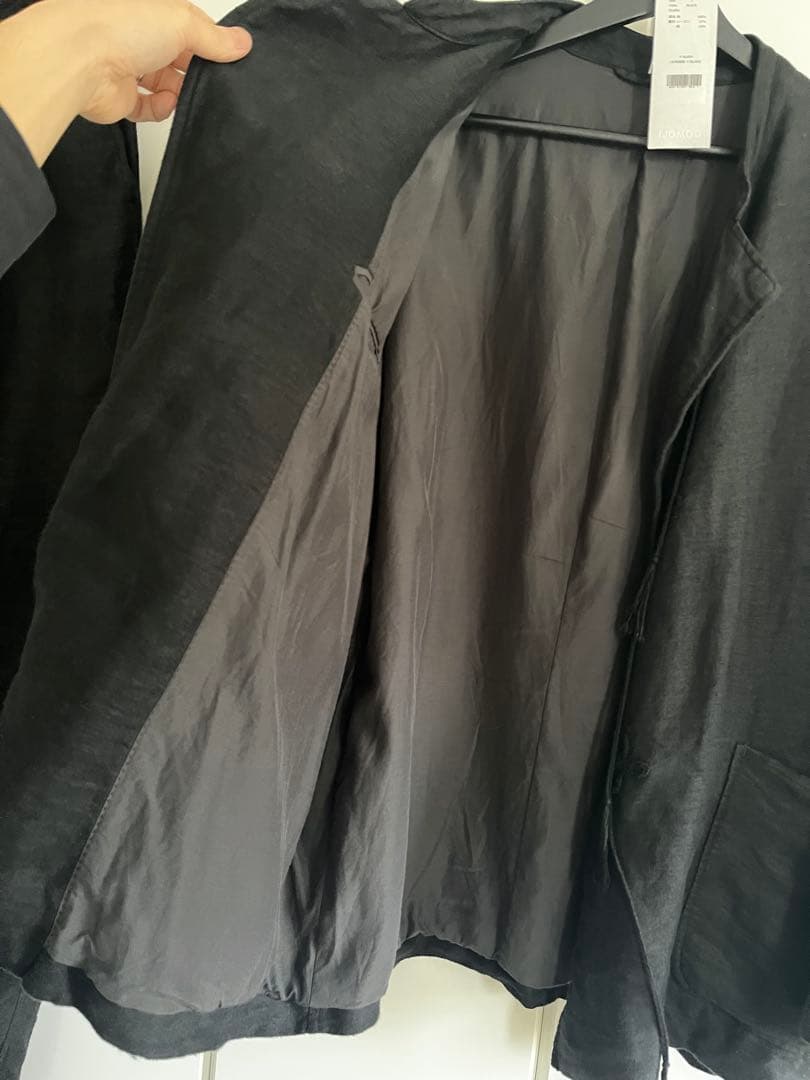 comoli 起毛リネンスタンドカラージャケット　24aw size1