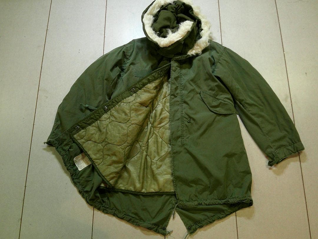 米軍実物 Ｍ65 フィッシュテールパーカー フルセット X-SMALL