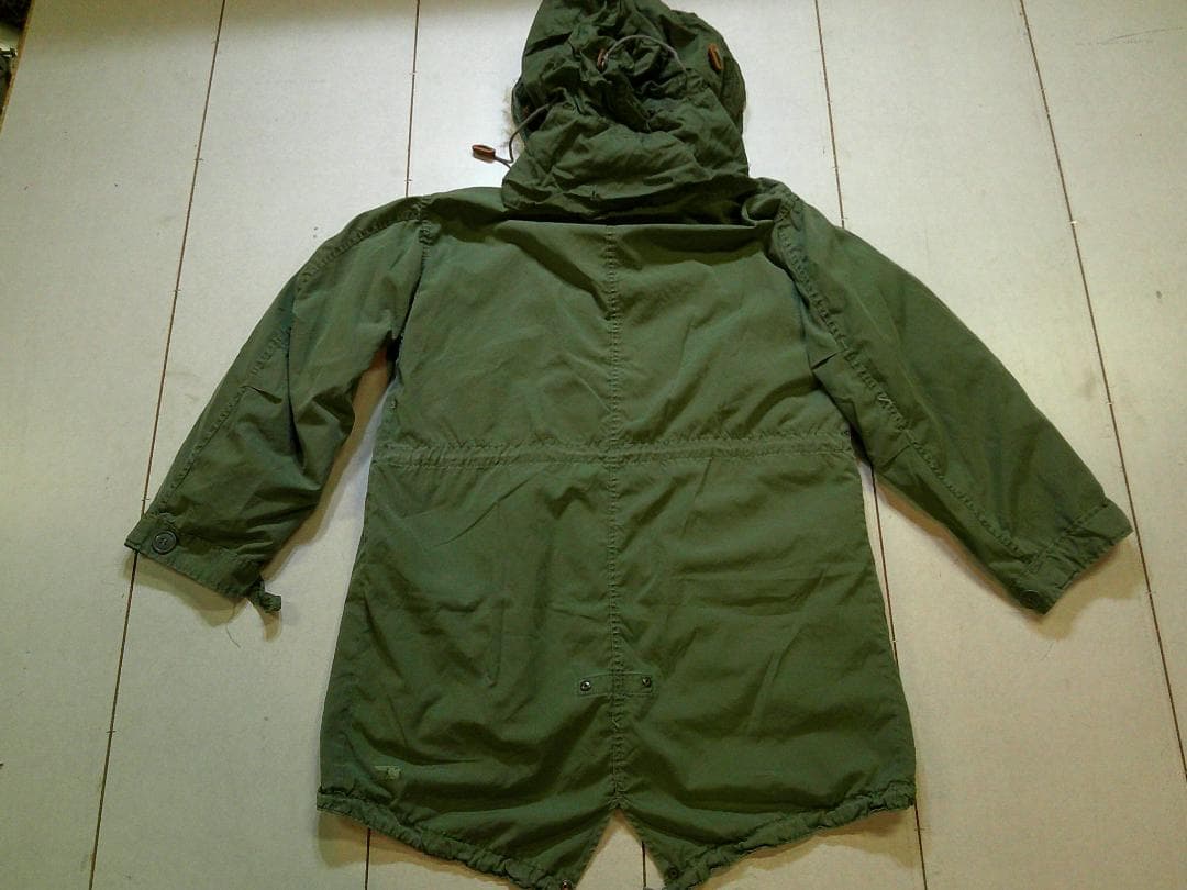 米軍実物 Ｍ65 フィッシュテールパーカー フルセット X-SMALL