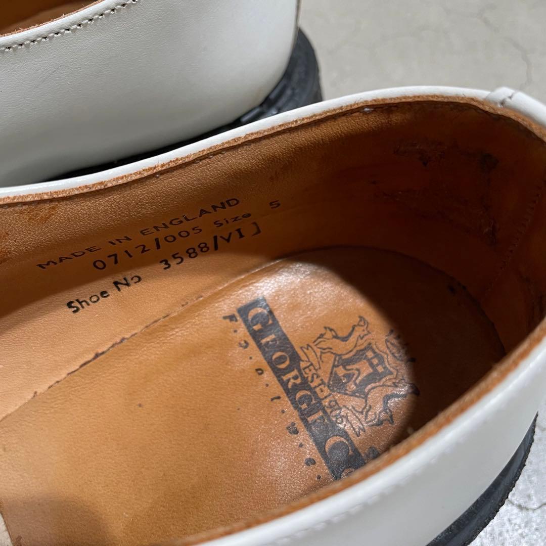 ジョージコックス　ホワイト　UK5