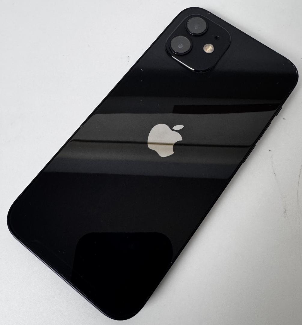 ★Apple iPhone12 64GBブラック★MGHN3J/A★程度良