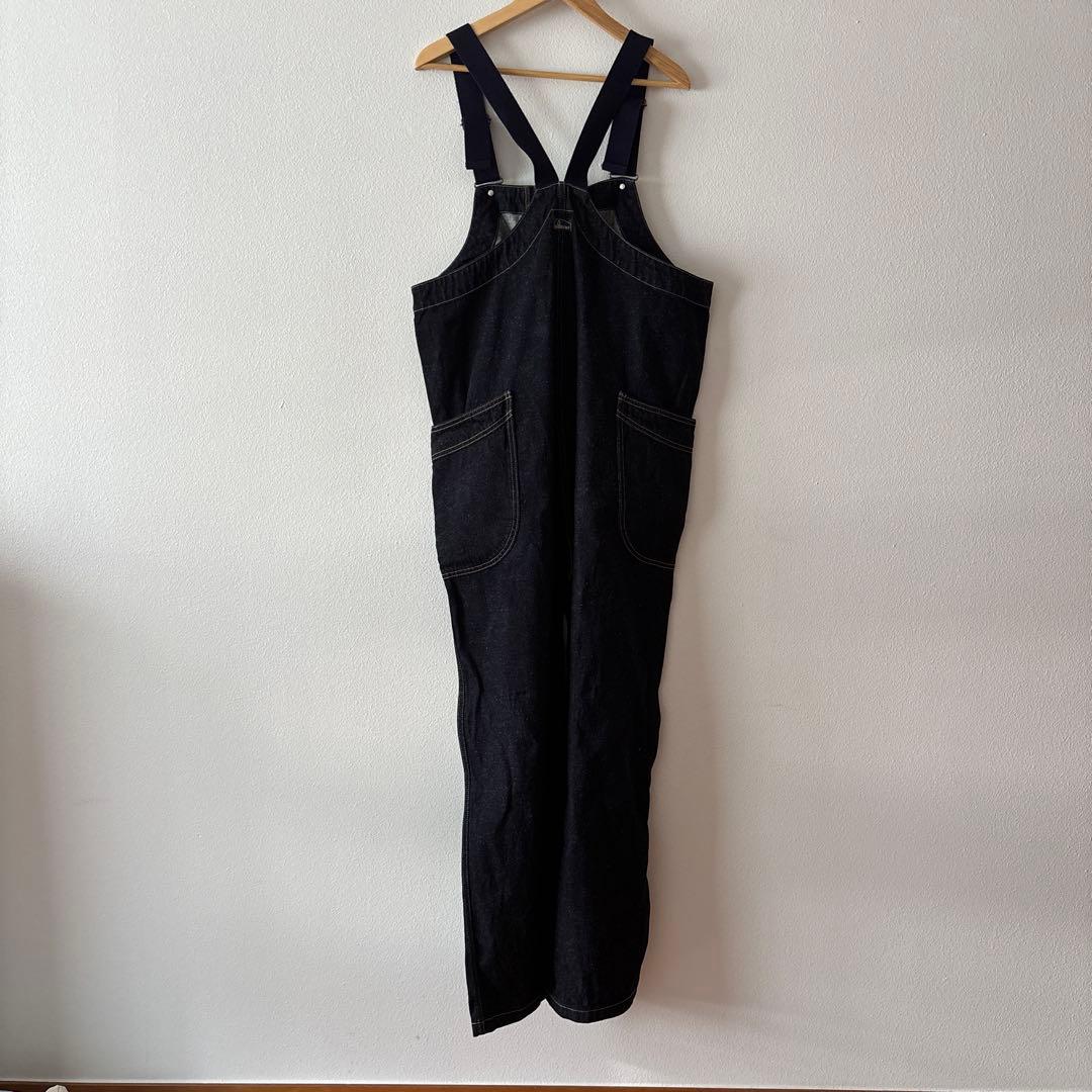 オーバーオール　GOHEMP TUBE VENDOR BLACK ワンウォッシュ