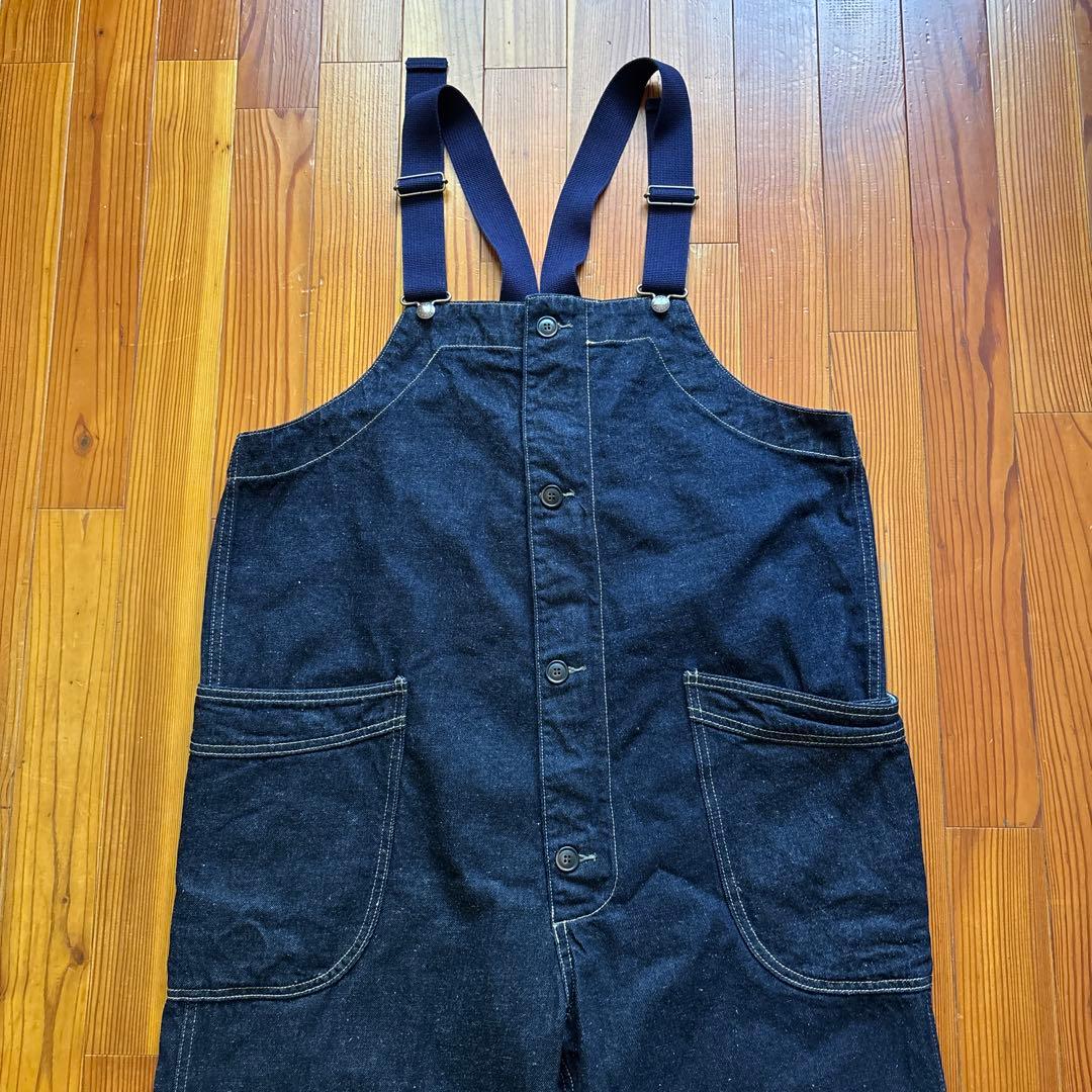 オーバーオール　GOHEMP TUBE VENDOR BLACK ワンウォッシュ