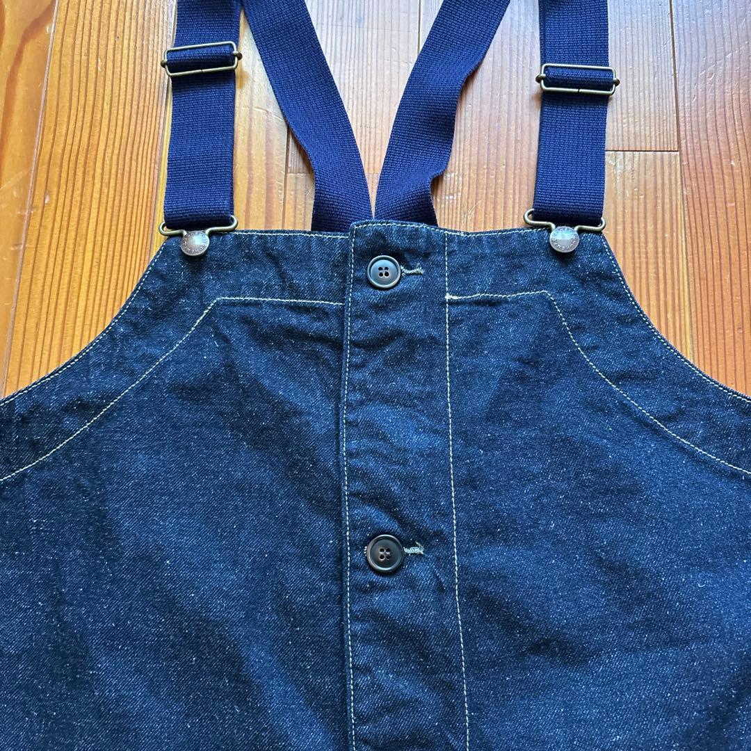 オーバーオール　GOHEMP TUBE VENDOR BLACK ワンウォッシュ