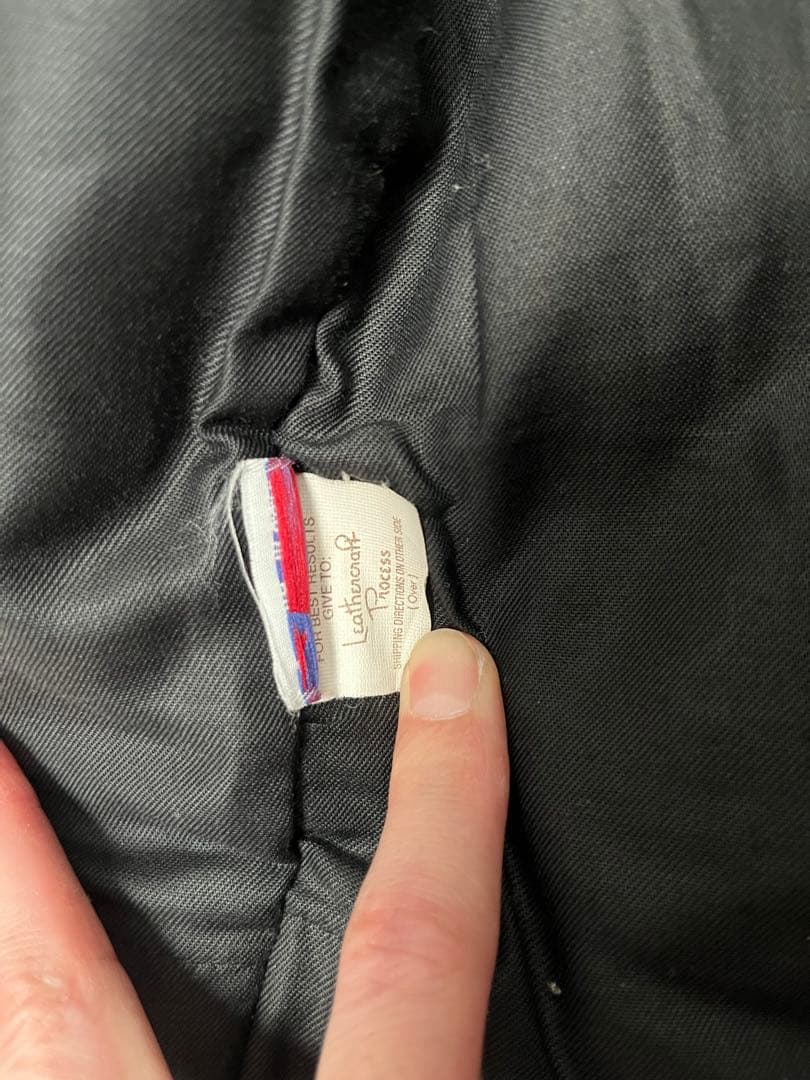 Schottショット レザーベスト LEATHER VEST ブラック