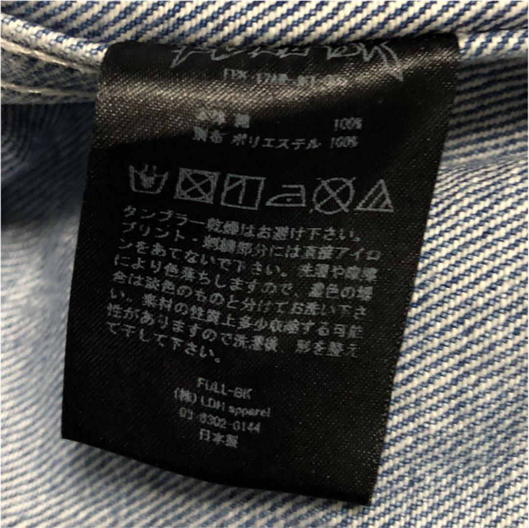 ジャケット・アウター FULL-BK LINE DENIM ZIP JACKET & PANTS