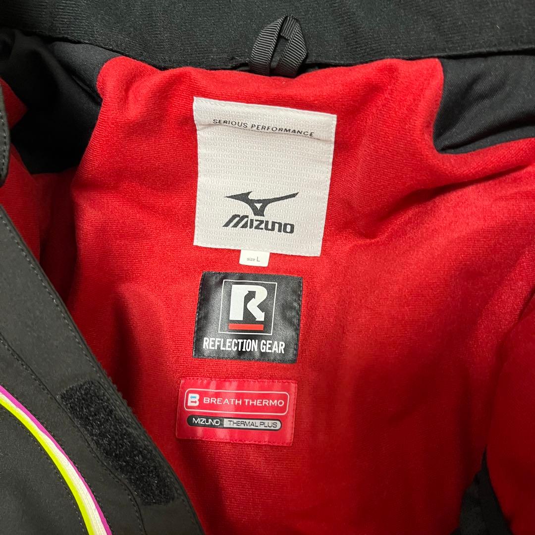 最高級 ミズノ MIZUNO スキーウェア セットアップ serious 黒