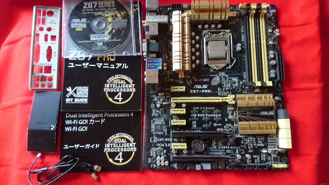 LGA1150(Intel i7 4770k・z87pro・DDR3)