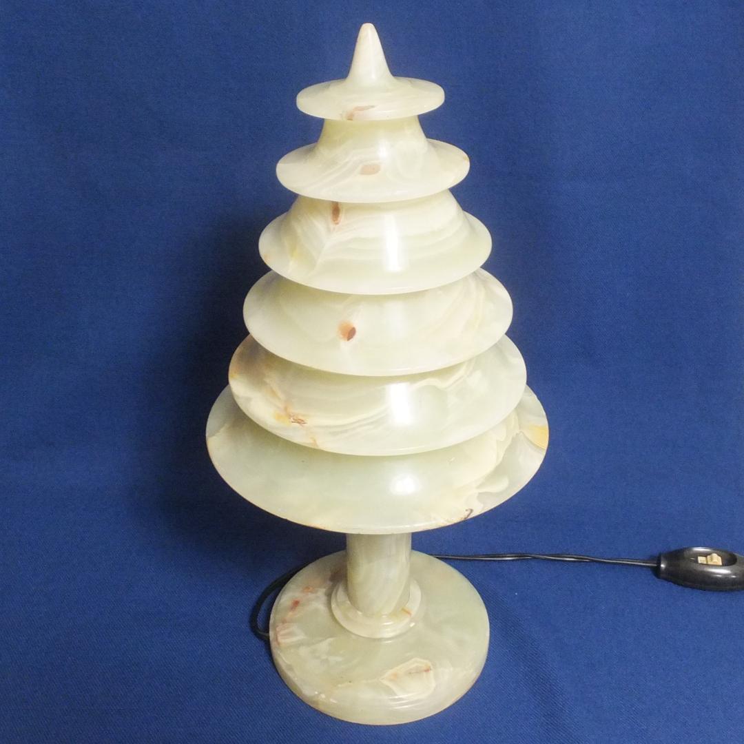 「Koharu様」大理石　インテリアライト　ツリー形