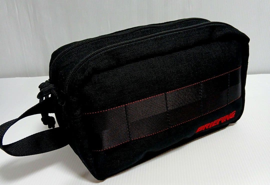 ☆美品☆BRIEFING GOLF DOUBLE ZIP POUCH STD
