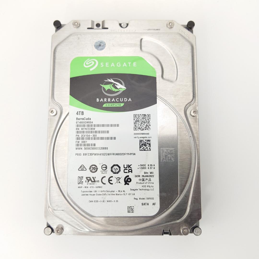 内蔵型ハードディスクドライブ Seagate ST4000DM004 4TB 5400rpm
