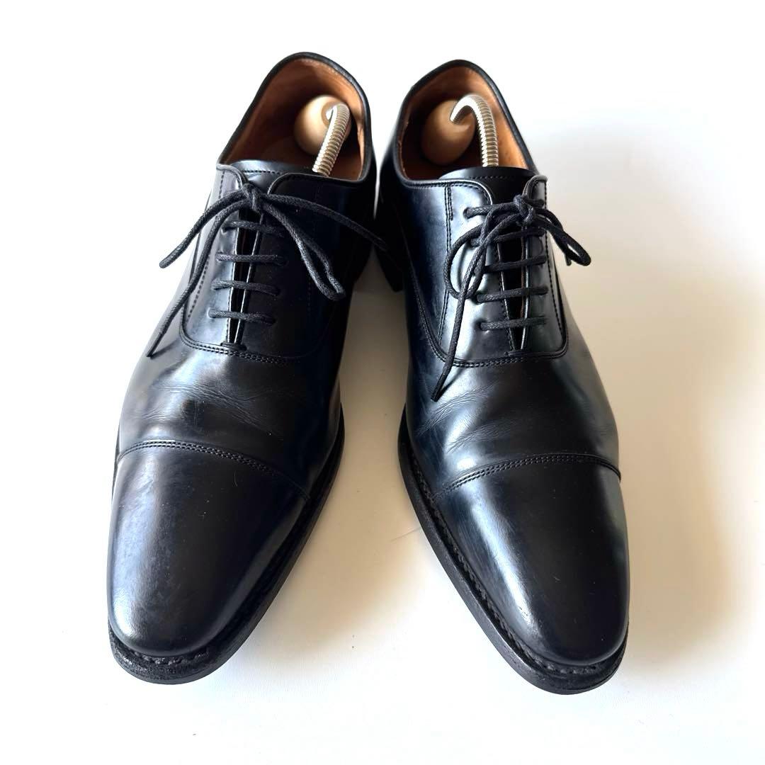 【REGAL】リーガル　革靴　25㎝ ブラック黒　ストレートチップ