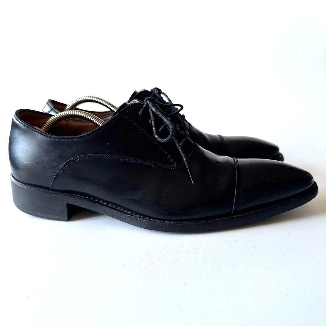 【REGAL】リーガル　革靴　25㎝ ブラック黒　ストレートチップ