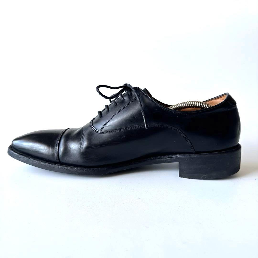 【REGAL】リーガル　革靴　25㎝ ブラック黒　ストレートチップ