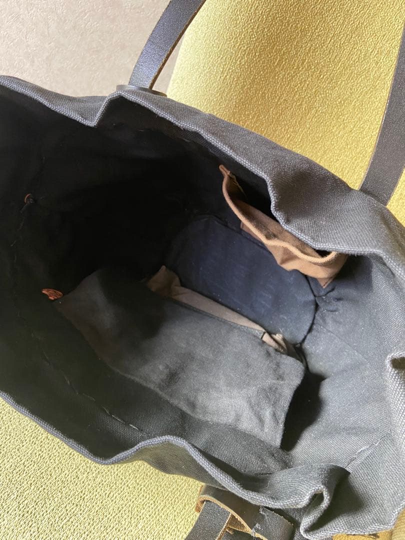 エバゴス ebagos かごバッグ　ブラック