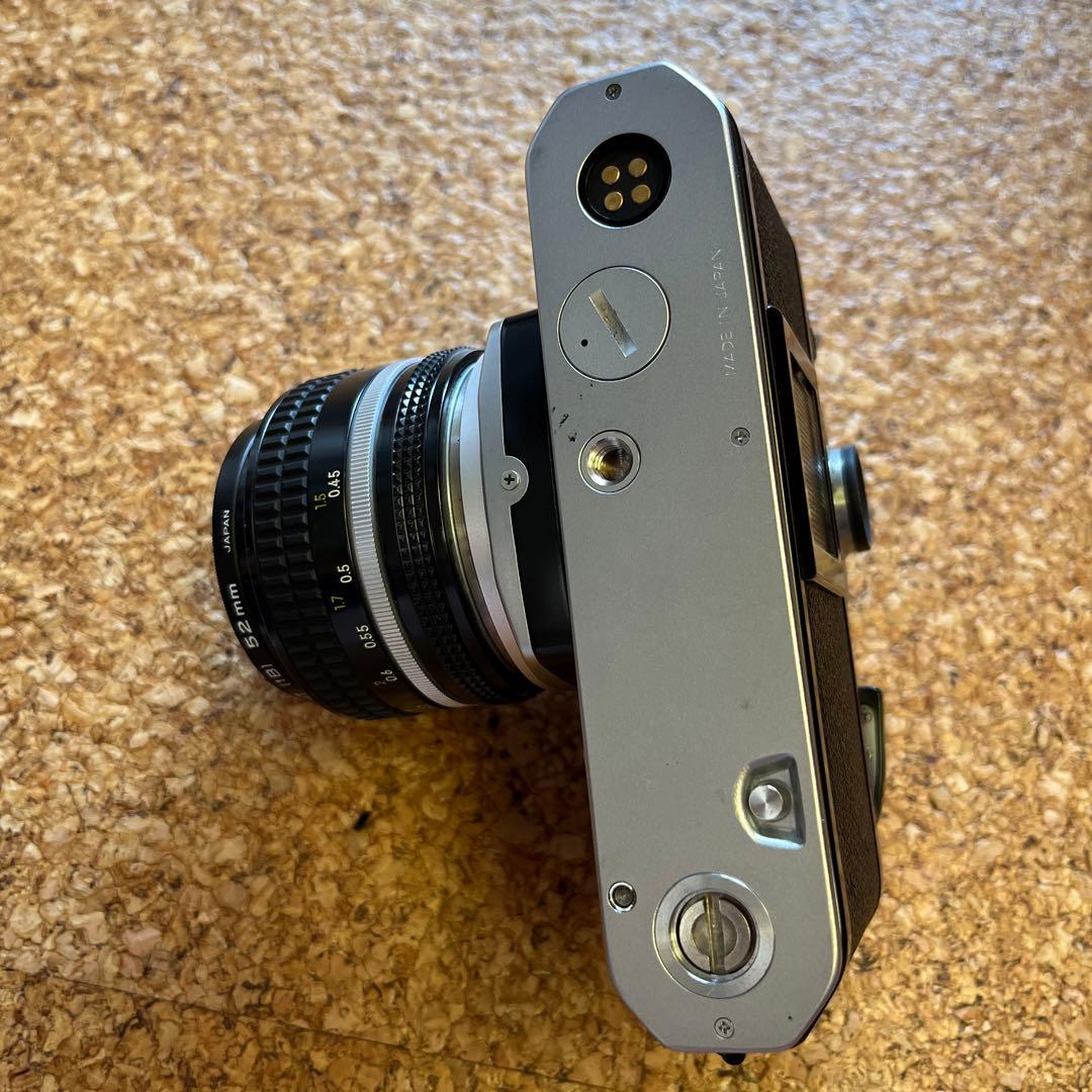 Nikon 一眼レフカメラ 50mm f1.4 ナショナル　カメラストロボ