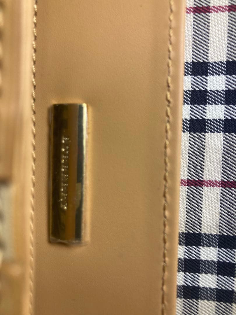 【訳あり未使用】Burberry ハンドバッグ ショルダーバッグ ノバチェック