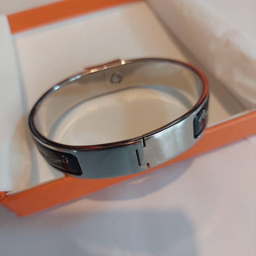 エルメス バングル　HERMES エマイユ　PM　美品