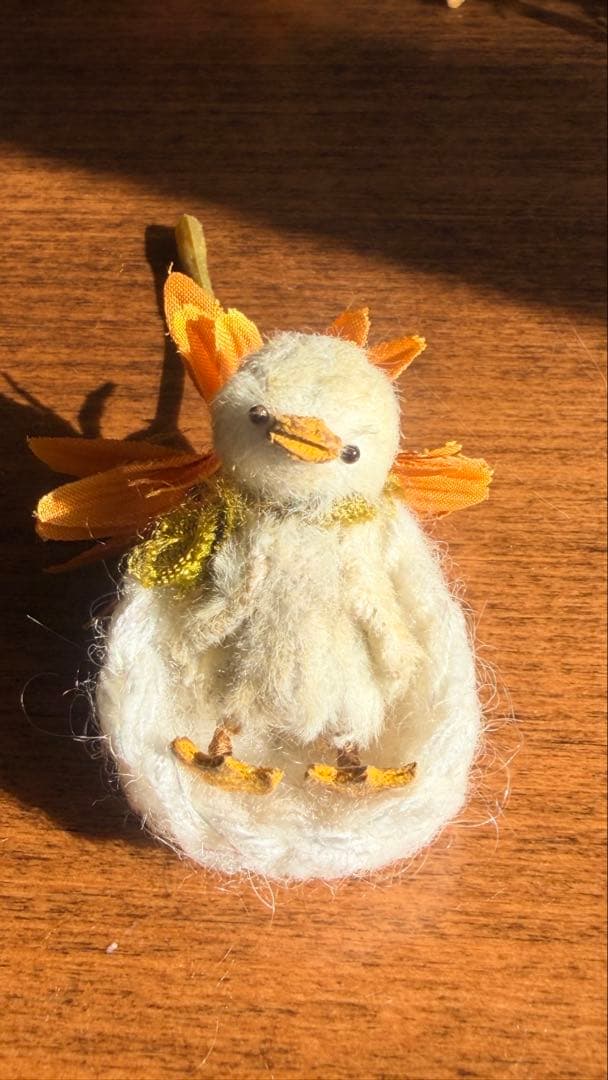 moriのえほん様　小さいアヒル　ぬいぐるみ　ミニチュア　ハンドメイド