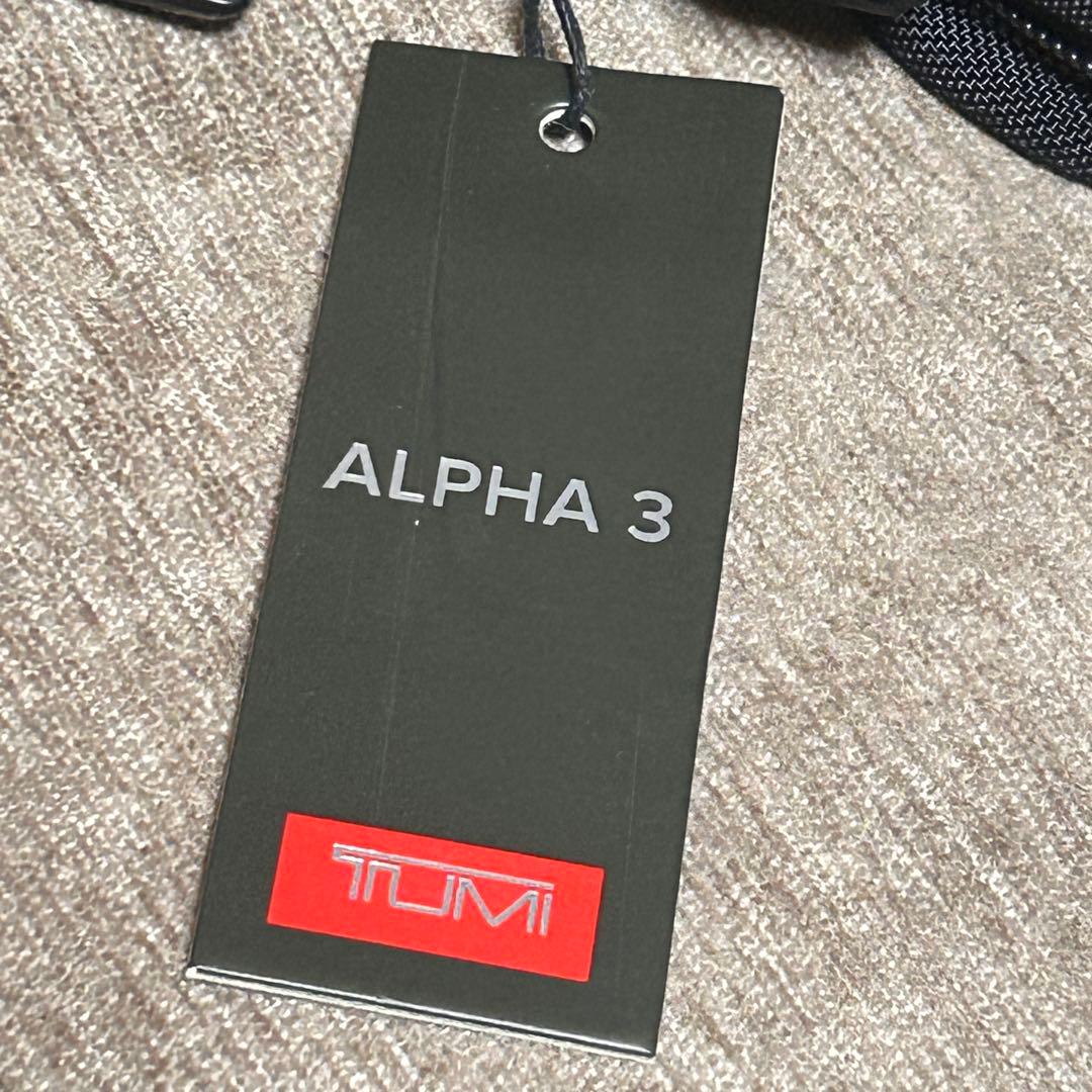 未使用　タグ付　TUMI ALPHA 3 2603581D3 スリムバックパック