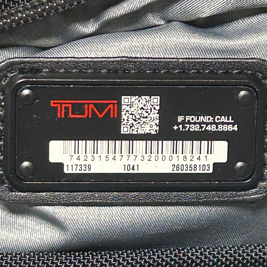 未使用　タグ付　TUMI ALPHA 3 2603581D3 スリムバックパック