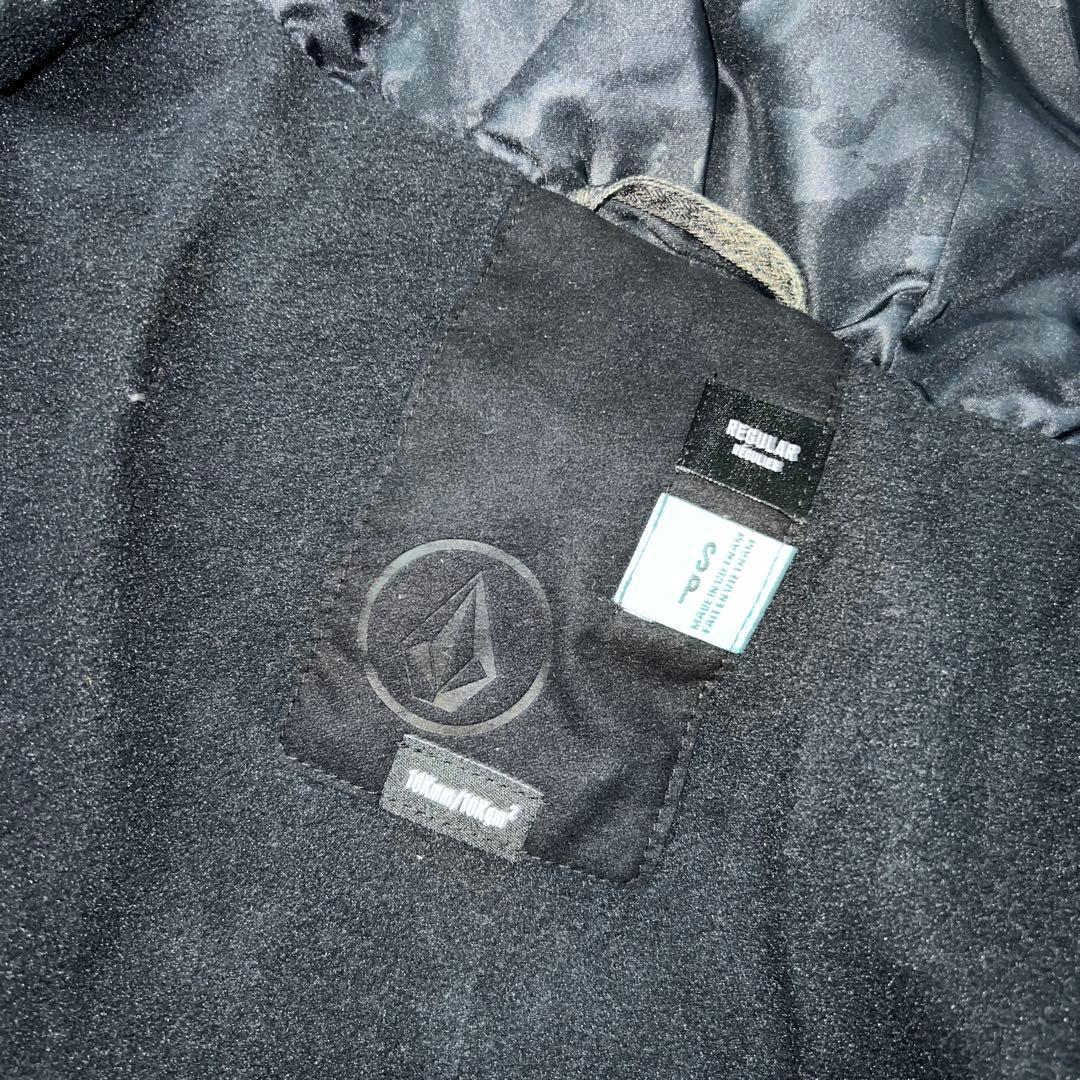 数回使用 VOLCOM ROXY レディース スノーボードウェアセット SM