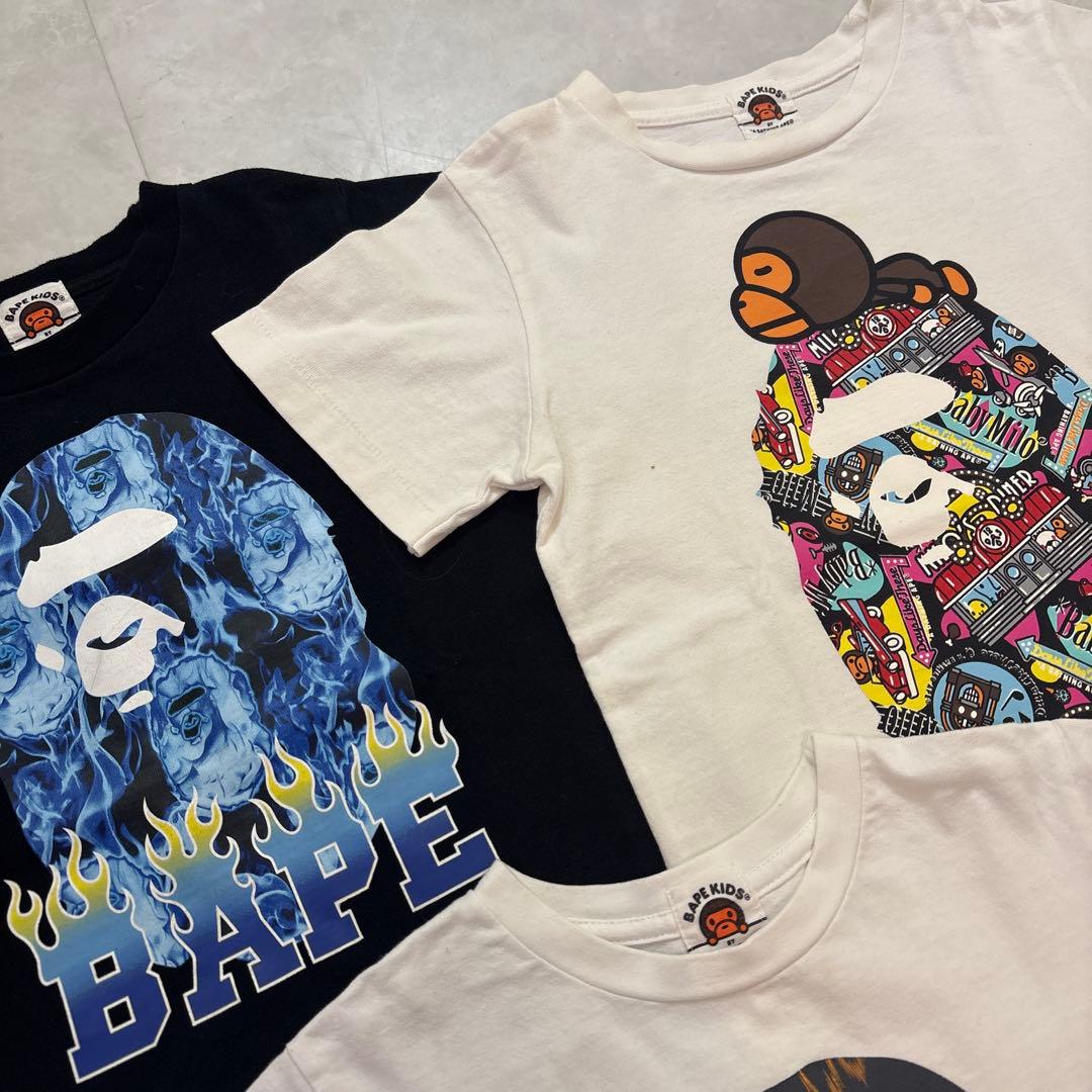 BAPE KIDS ドラゴンボール コラボTシャツ 3枚セット