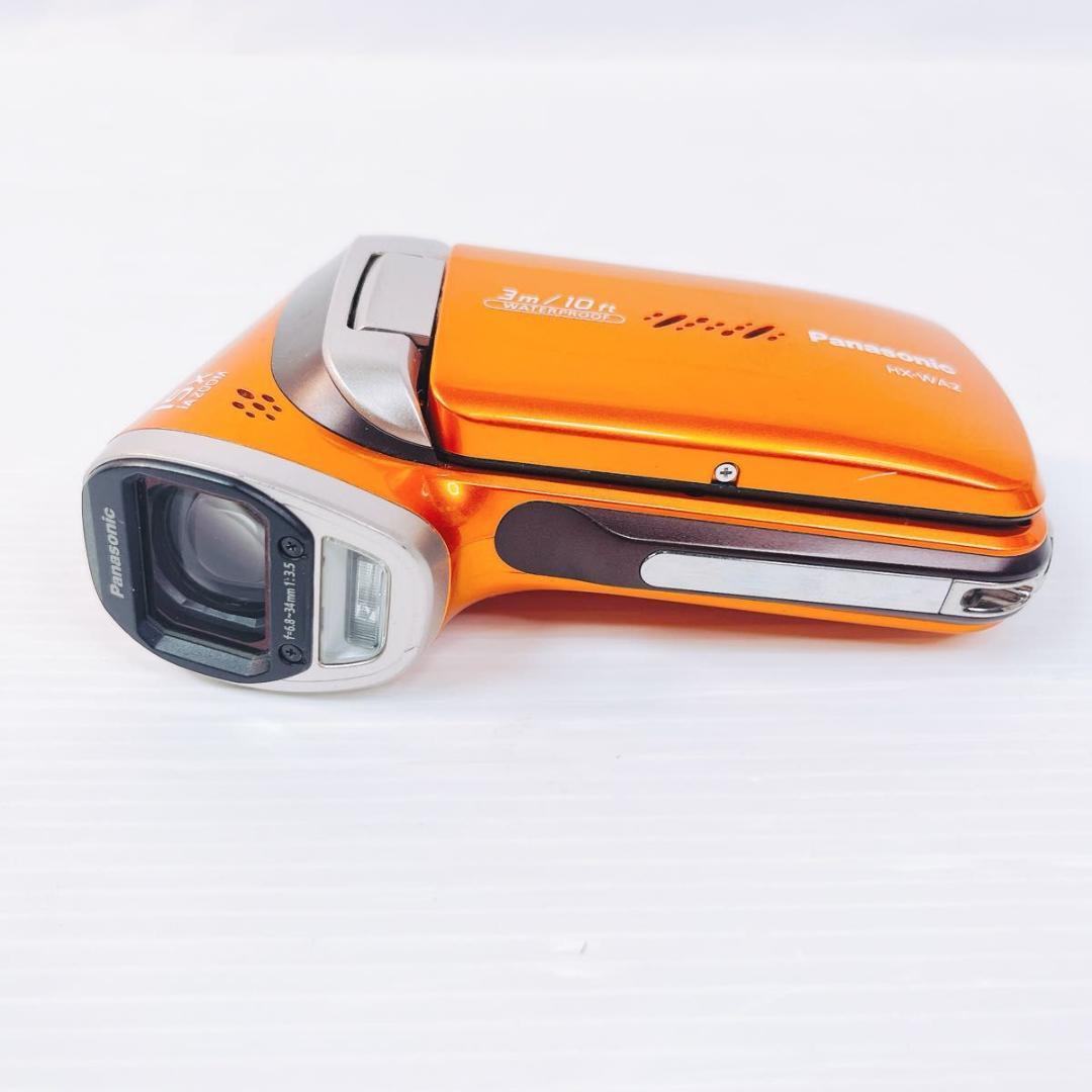Panasonic デジタルムービーカメラ HX-WA2-D オレンジカラー
