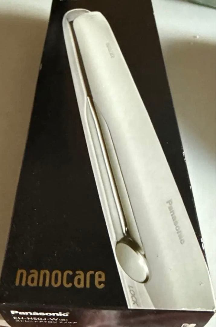 Panasonic ストレートアイロン ナノケア EH-HS0J-W 白