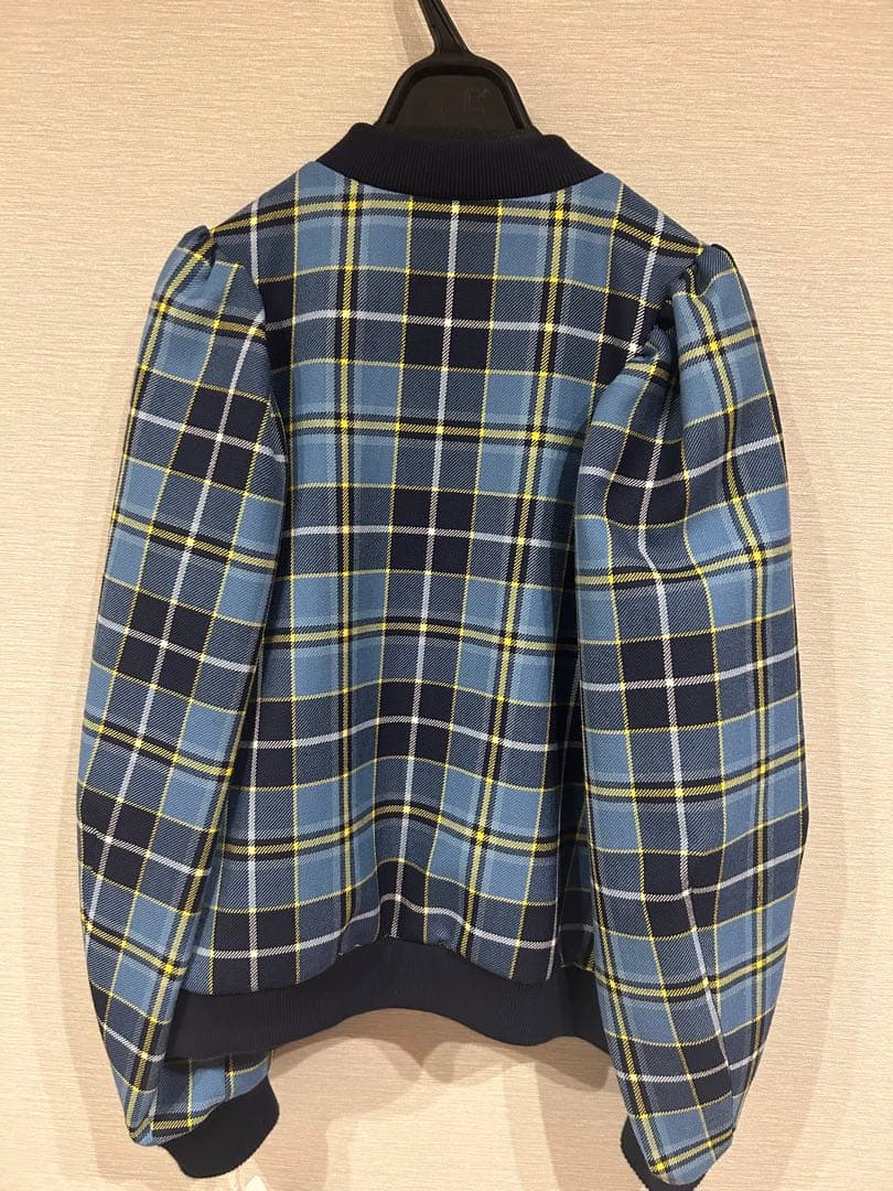 【新品】【最終お値下げ】mina perhonen tartanブルゾン