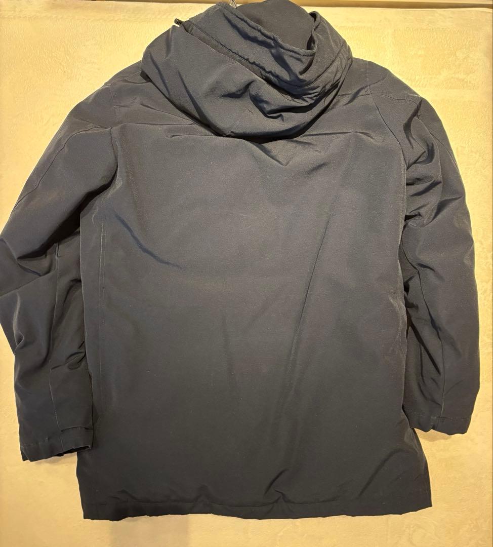 DANTON ブラック タッサーダウンジャケット 38