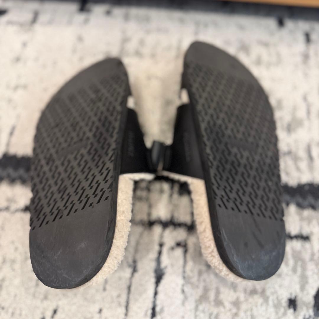 HERMÈS ブラック サンダル 28cm