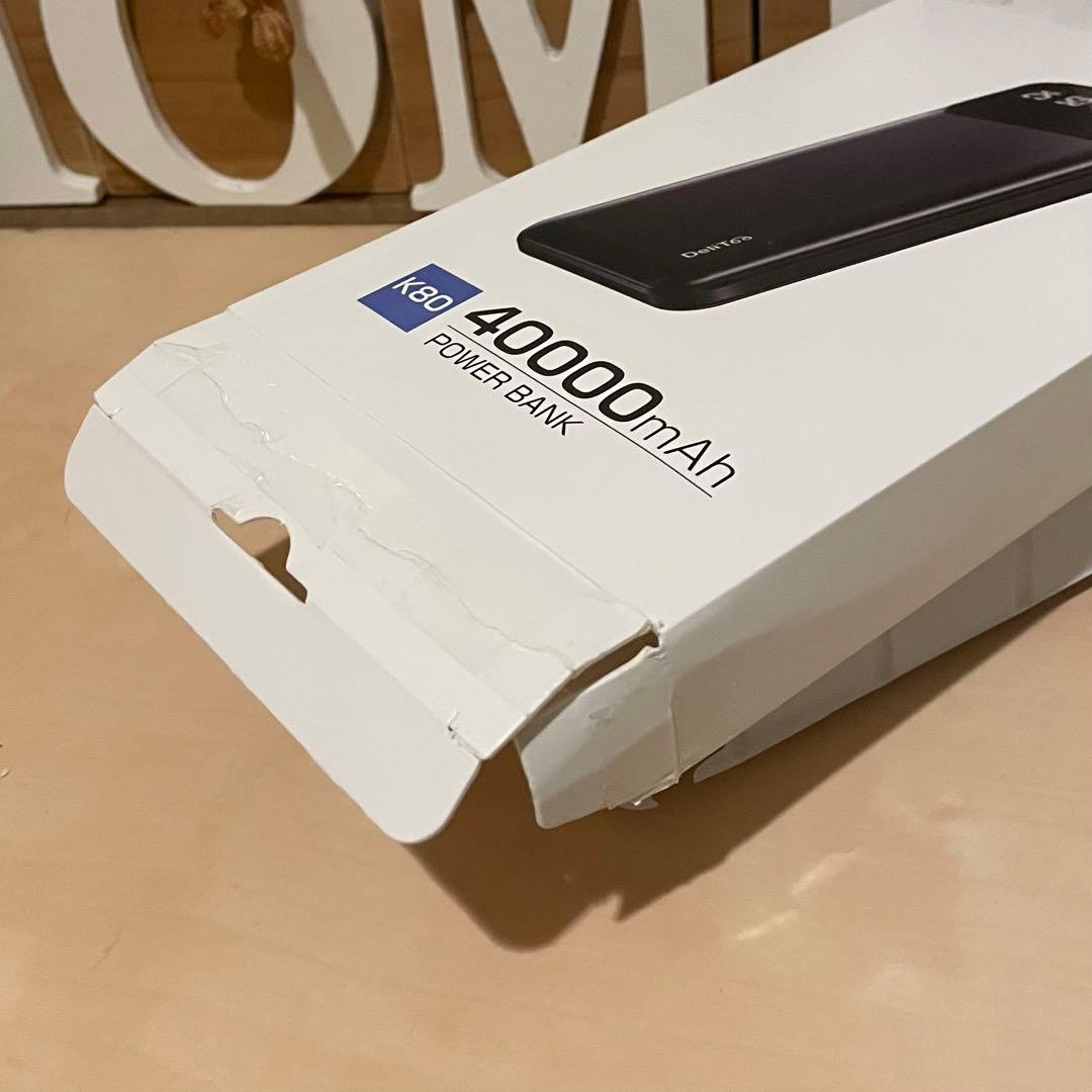 【大容量モバイルバッテリー 】40000mAh 急速充電 スマホ充電器