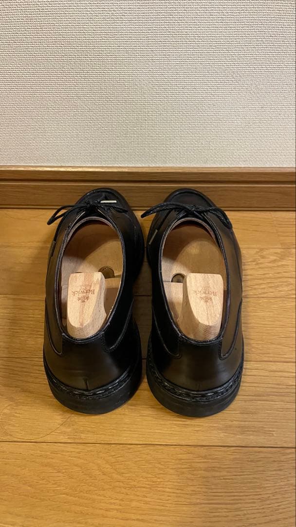 Berwick ブラック ドレスシューズ　Uチップ　6ハーフ 25.5cm