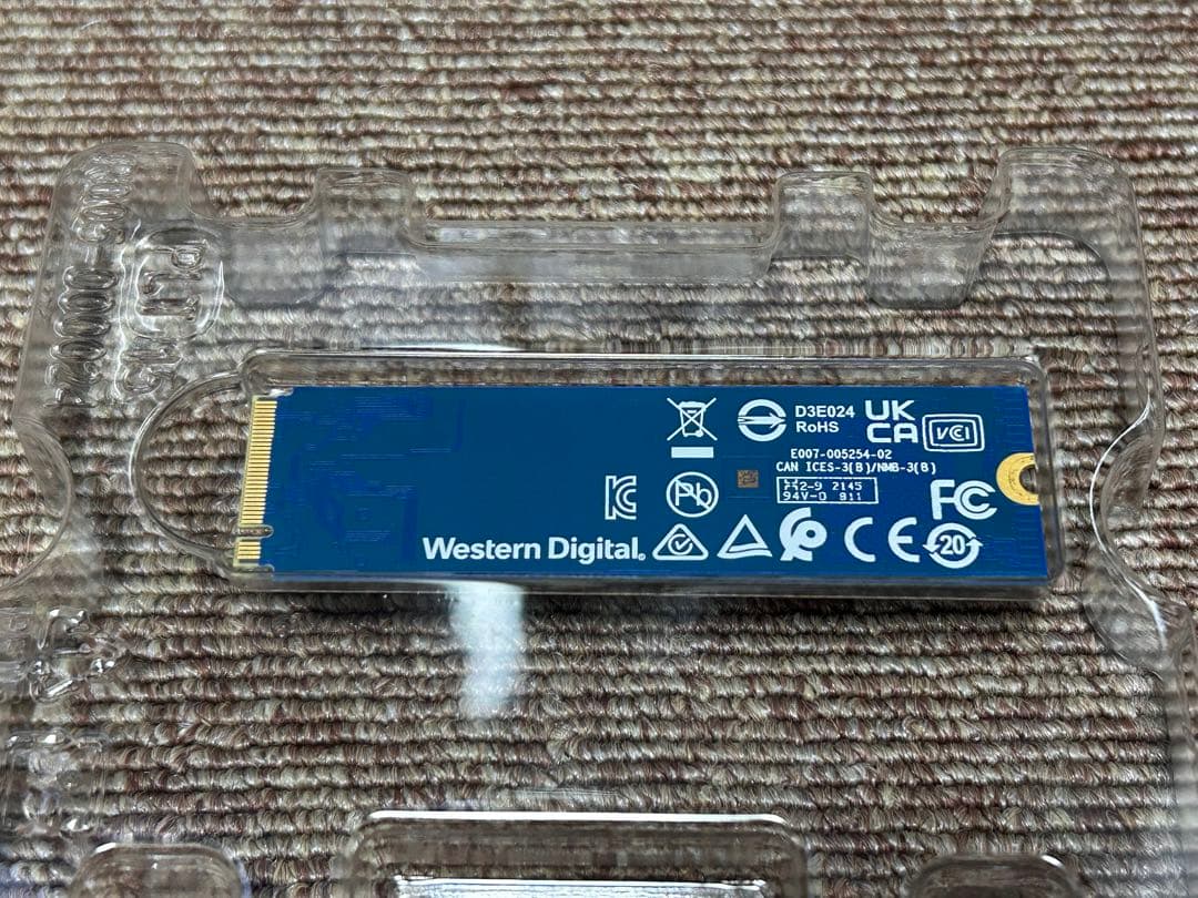 m.2 SSD 1TB WD SN570 NVMe 動作品 高速 ゲーミングPC