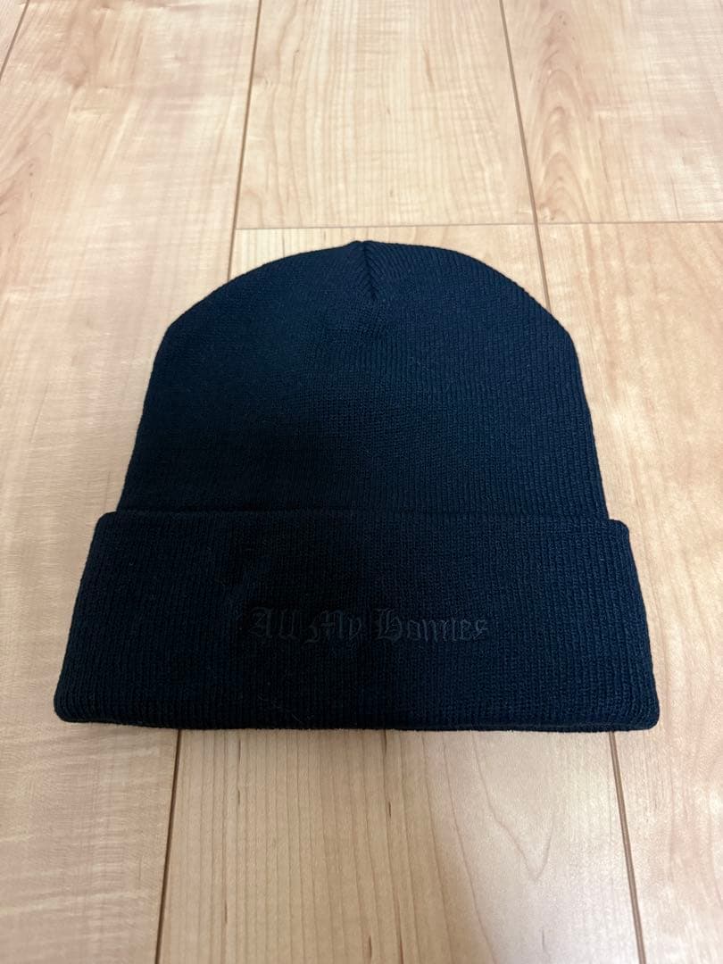 all my homies ビーニー　黒