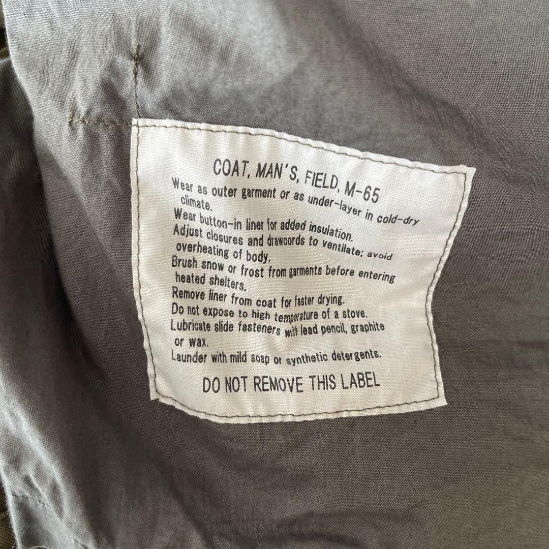 米軍 M-65 フィールドジャケット 2nd WAIPER.inc