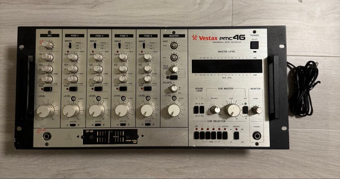 【早い者勝ち】Vestax PMC-46 DJミキサー　ロータリーDJミキサー