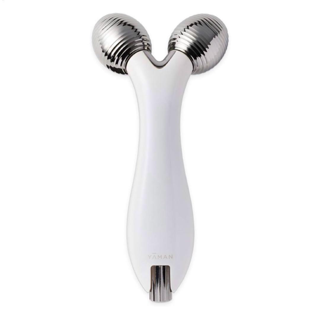 YA-MAN WAVY EMS ホワイト 美顔ローラー