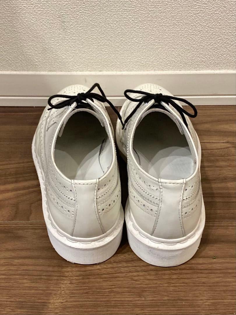 Y*s様 ドクターマーチン　ホワイト　レザー ウィングチップ