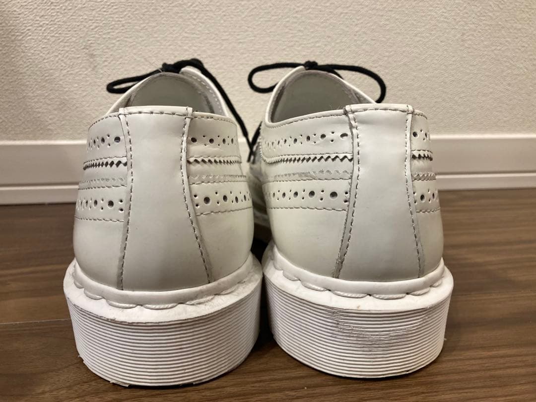 Y*s様 ドクターマーチン　ホワイト　レザー ウィングチップ