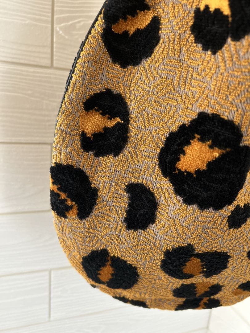 美品　minä perhonen パイル　ジャガード　エッグバッグ