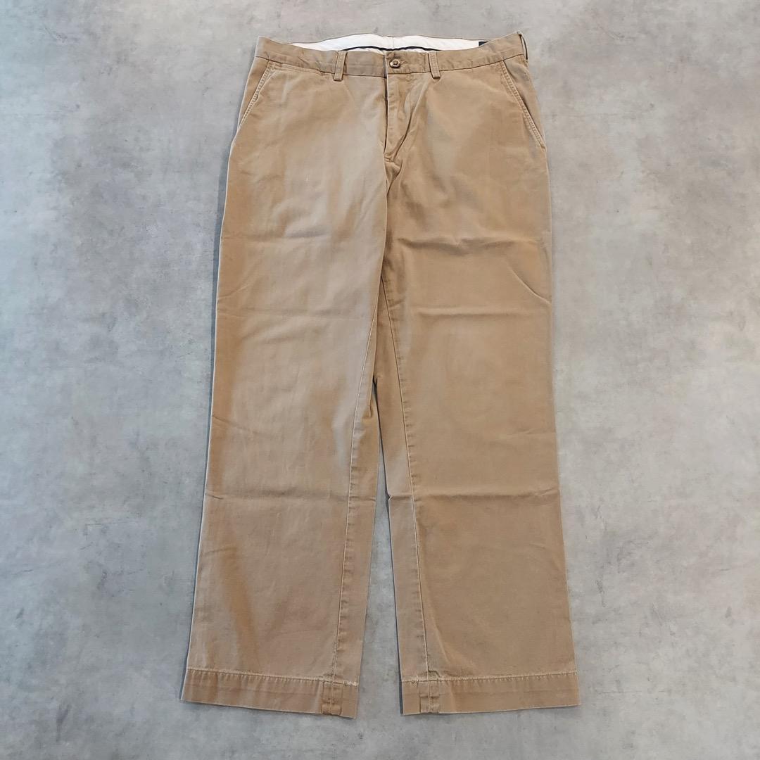 ポロ ラルフローレン W34 ポロチノ チノパン 古着 ベージュ 14926