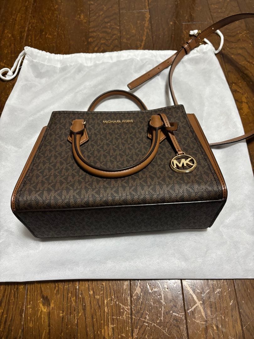 MICHAEL KORS ブラウン ハンドバッグ