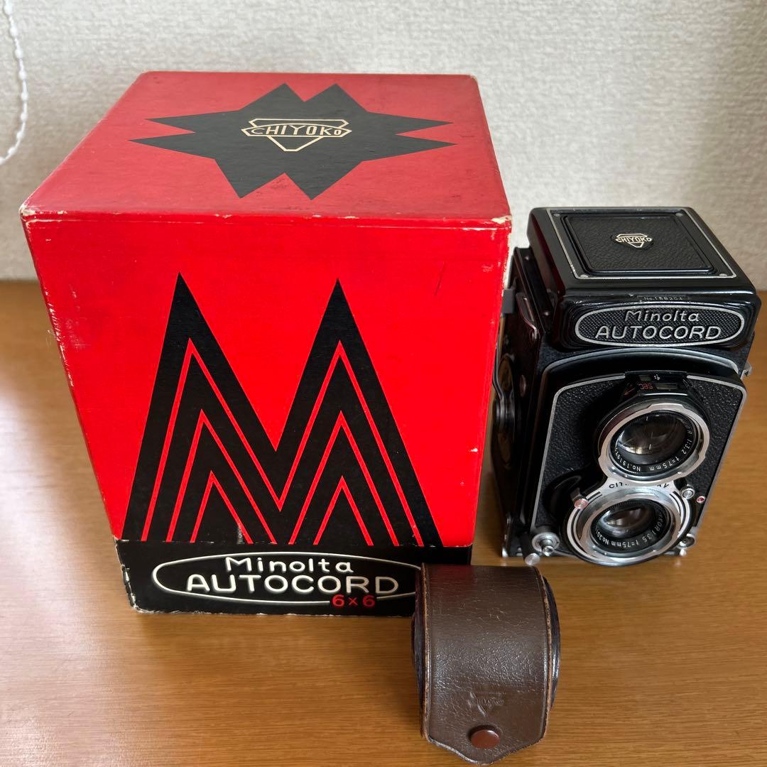 ミノルタ　Minolta AUTOCORD 2眼レフカメラ　レトロ